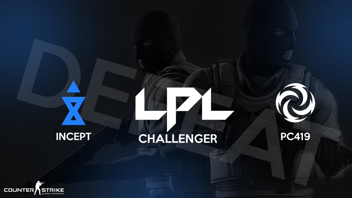 IncepteSports's tweet photo. We unfortunately cant close out the series vs @PC419 and go down 2-1 in our @LPL_Play challenger match! #InceptHYPE 

🗺: 16-11
🗺: 9-16 
🗺: 9-16 https://t.co/8fjKRDfEU5