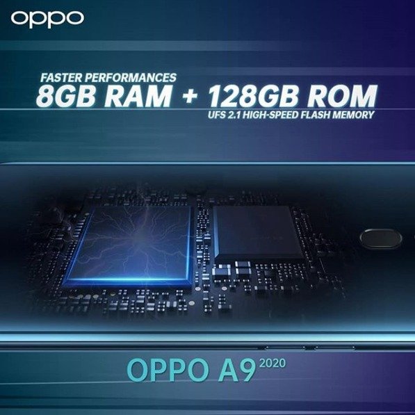 OppoRwanda's tweet photo. #OPPOA92020 comes with 8GB RAM &amp; 128GB ROM that provides you faster performances while simultaneously lowering power consumption by 20%. Nowhere this is more pleasurable with Game Boost 2.0🎮 https://t.co/h7LfIZEuPp