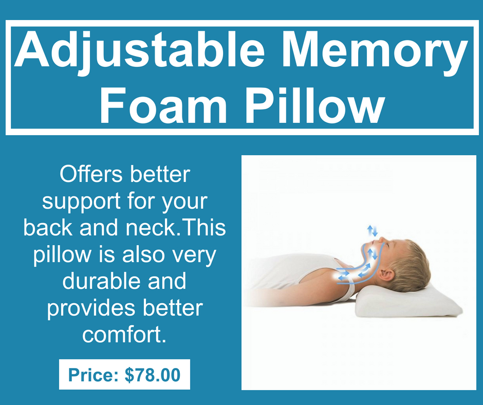 cpapclinic's tweet photo. The adjustable memory foam pillow offers better support for your back and neck. It is also very durable and provides better comfort.
https://t.co/yAD6ILjHno
#cpapclinic, #sleepproblems, #sleepapnea, #cpapmask, #snoring, #stopsnoring, #cpapmasks, #cpapmasktoronto, #cpaptoronto https://t.co/MJ8CJ0ojxf