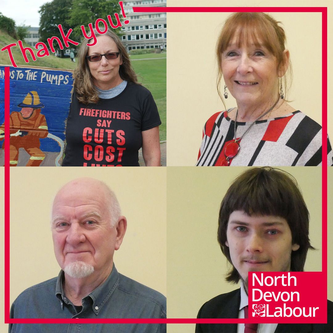 NDLabourParty's tweet photo. Our amazing Councillors have been working tirelessly on behalf of North Devon constituents during the Coronavirus pandemic. If you need to contact a Labour councillor, head over to the North Devon Labour website https://t.co/bPqjoAtxSl https://t.co/Jhf40KMDb6