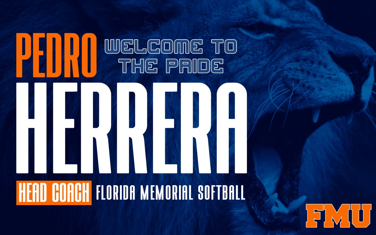 Historic moment for our program...

Today we proudly announce Pedro Herrera as our first head softball coach! 🥎

bit.ly/2Wevab4