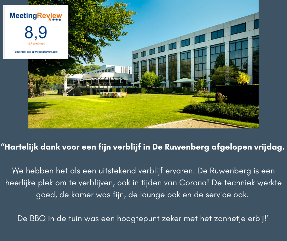 REVIEWS | We zijn enorm trots op deze reviews van onze gasten.  Benieuwd naar onze inspirerende locatie? 
#reviews #congreslocatie #conferentiehotel #conferentiecentrum #vergaderlocatie #buitenlocatie  #trainingslocatie #eventmanagers #meetingplanners
