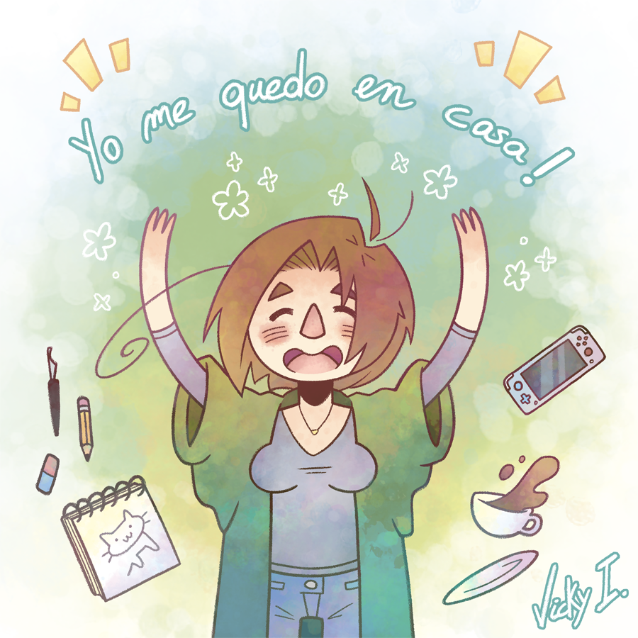 VickyIlhe's tweet photo. Hello! Just joined the #NobodyArtistClub 😂 I'm Vicky, a small illustrator who mainly works for children directed products.
In my free time I also enjoy drawing cute stuff and fanarts! 💓💓💓

#under10kgang #IAMSomebodyArtistClub
#SmallArtistClub https://t.co/raDZpHf5Fk