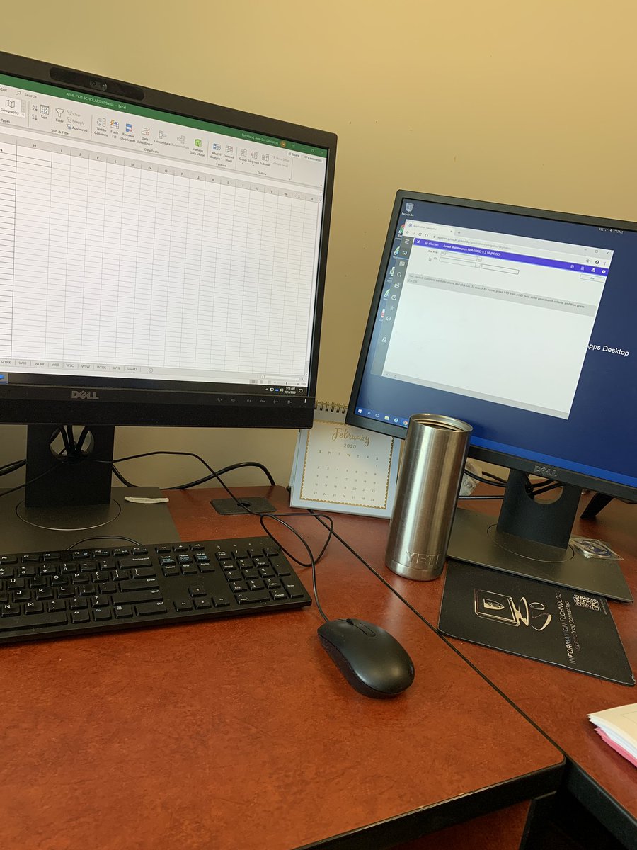 CCSUCompliance's tweet photo. One guess! Happy to be “in the office” for a few hours. #findingnormal #GoBlueDevils https://t.co/p1GiQk1RSV