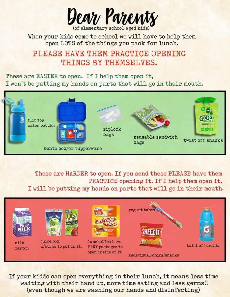 🗣️Whatever the fall may bring, help your child by preparing them. Teach your child how to wear a mask (even if it's a half hour at a time to build endurance), hand-washing &amp; hygiene procedures. We'll always help, but we want to keep them (&amp; ourselves) safe. ❤️