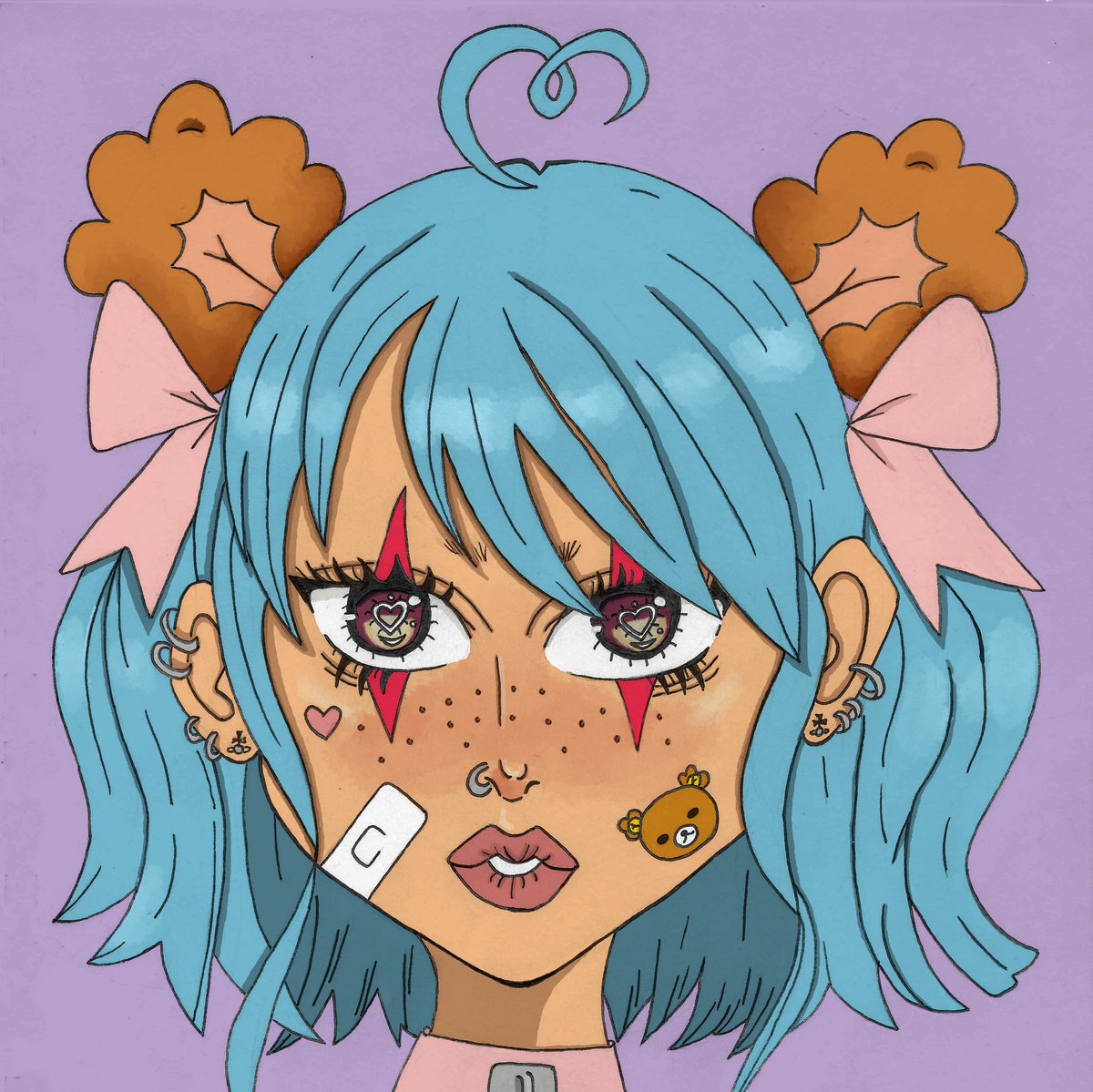 muleymin38's tweet photo. @plushpon @CMoldenFineArt Hiya I'm @muleymin38 also on Instagram (same @ ) and Kofi (link in bio) #kofi #commissionsopen // thanks for the thread supporting smaller artists! I'd love & appreciate any support #IAMSomebodyArtistClub #NobodyArtistClub #VisibleWomen #supportartists #drawingwhileblack #fanart https://t.co/mpAtVIlCkQ