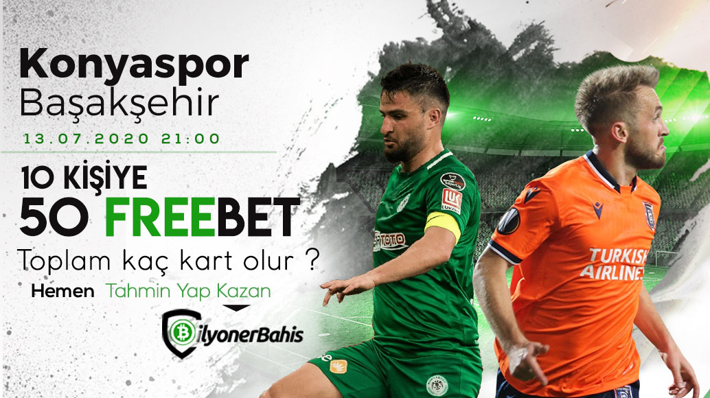 🟨 #Konyaspor &amp; #Başakşehir 🟥 Toplam Kart Sayısı Bilen 10 Kişiye 50₺ #FreeBet 
👉<a href="/Bilyonerbahis1/">Bilyonerbahis Resmi</a> Takip Et
📲Telegram: t.me/bilyonerbahis

➕Postu Rt, Fav
✅5 Arkadaş, Kullanıcı
➕Son iki işlemi etkinlik bonus olmayan yararlanabilir

🔰Bilyonerbahis24.com

#süperlig