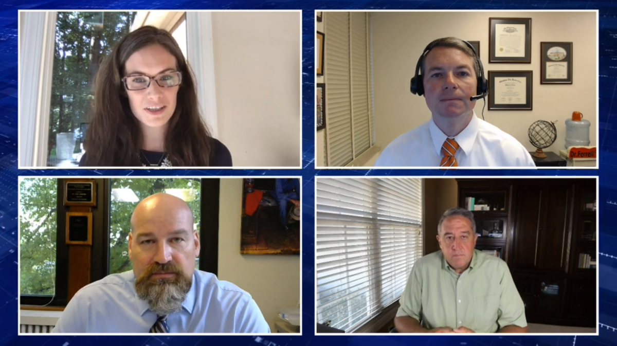 GareyAFox's tweet photo. Thank you to @SierraNYoung of @NCState_BAE for leading a panel on precision agriculture at the virtual @ASABEorg  opening session. She did a fantastic job, asking and building on great questions. Thank you to all the panelists! #BAEPack #ASABE2020 https://t.co/oT0IWxdYTg
