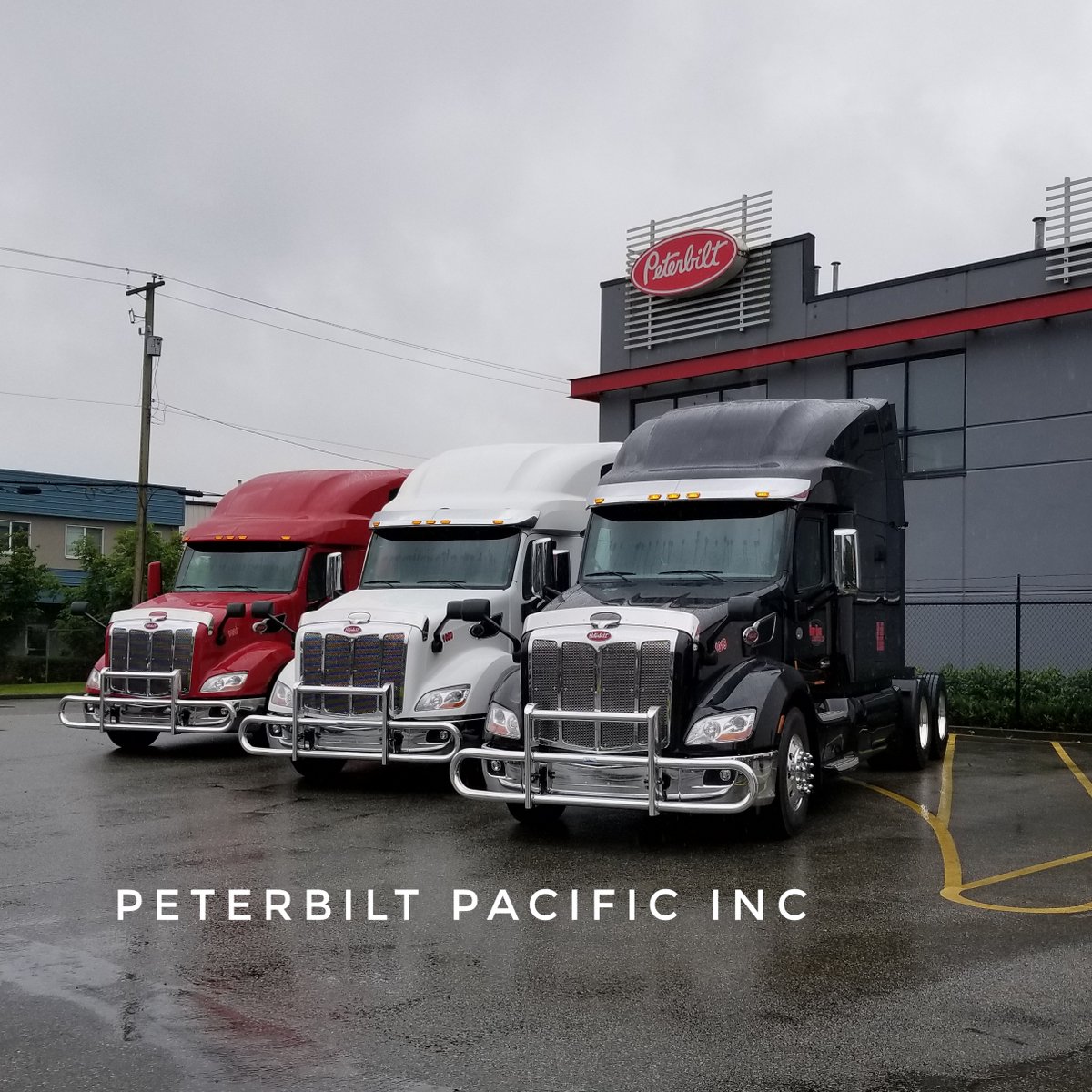 PeterbiltBC's tweet photo. A big delivery day in Surrey last week for New Edge Logistics with their 3 ultralofts!!! #triplethreat Thank you for your business! https://t.co/7pWw3aY18o