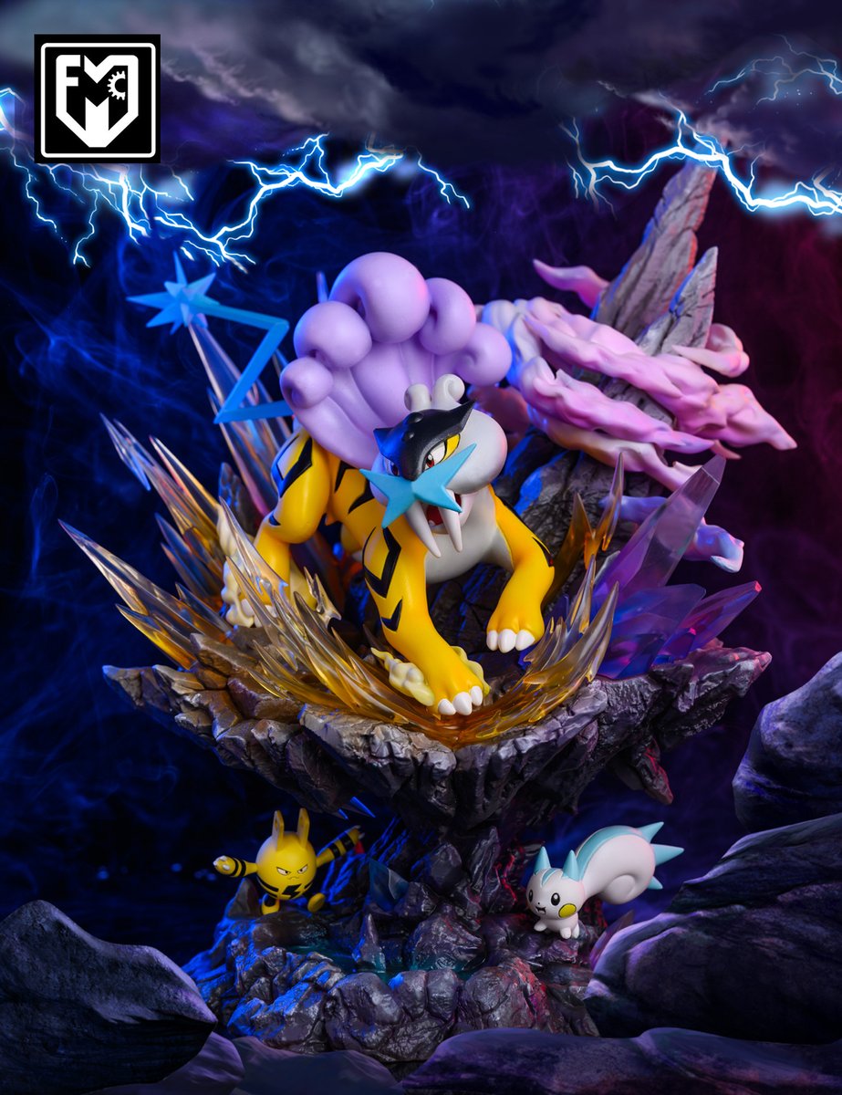 MFC Studio Raikou ライコウ フィギュア スタチュー 高さ32cm エンテイ
