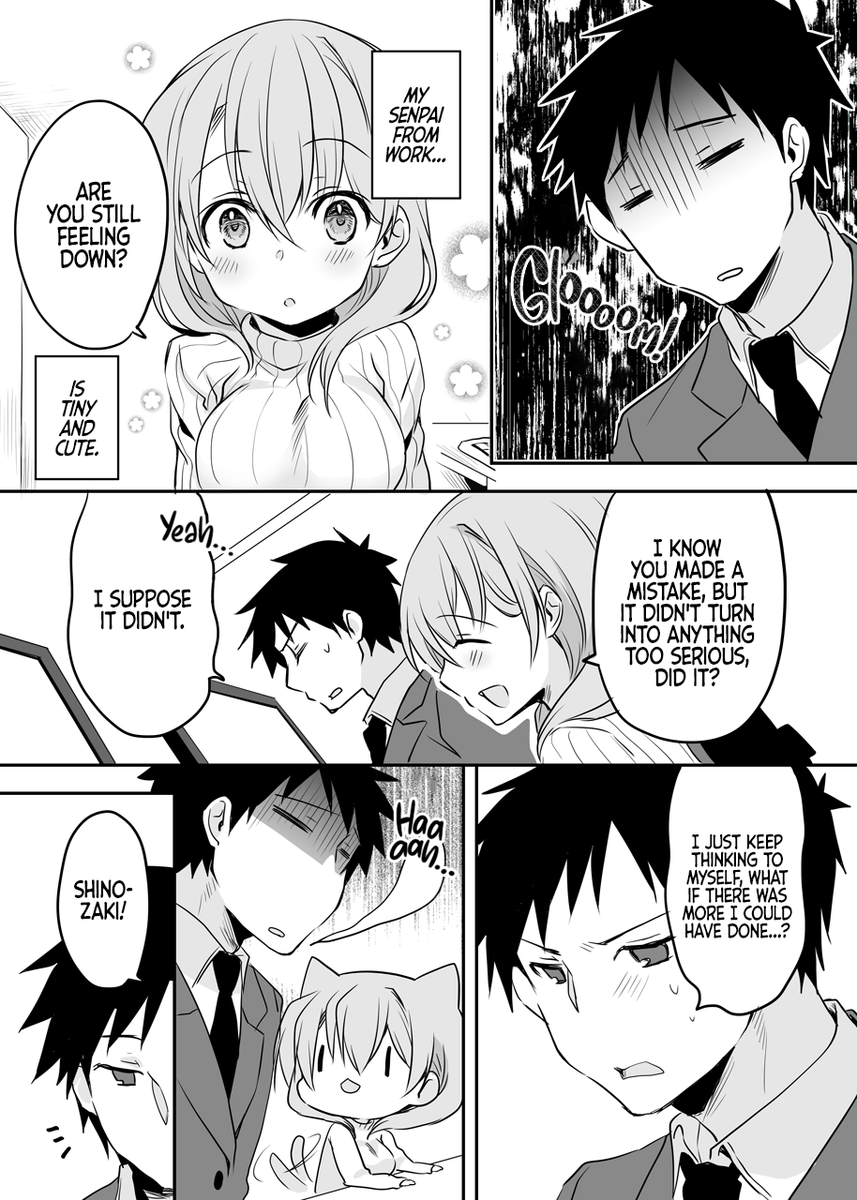 David Goldberg Sanpaku Eyes On Twitter And Because I Wasn T About To Let The Opportunity Get Away From Me Here S Chapter 39 Of My Tiny Senpai From Work Drawn By The