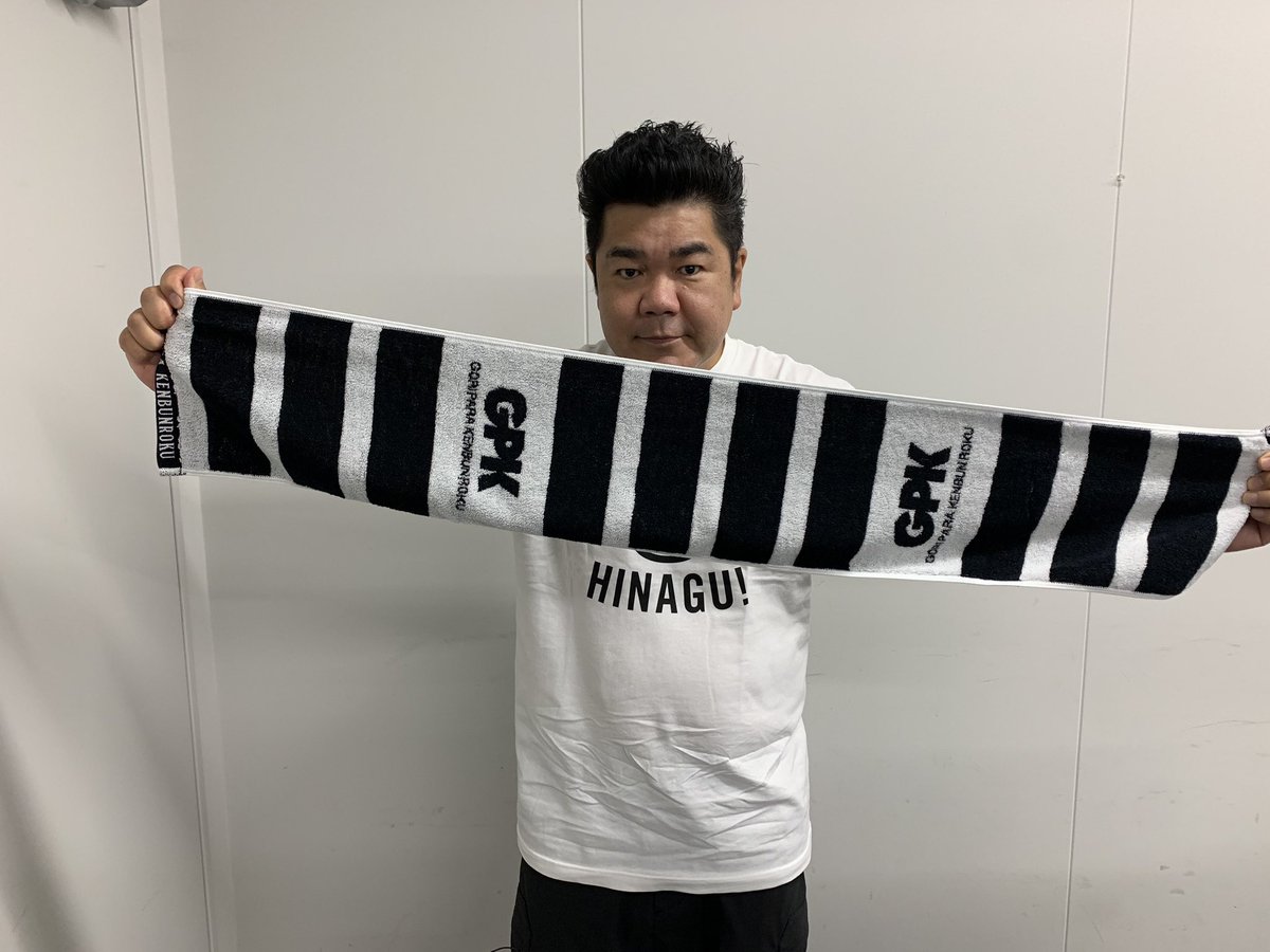 ゴリさん着用のTシャツはXLサイズです😙