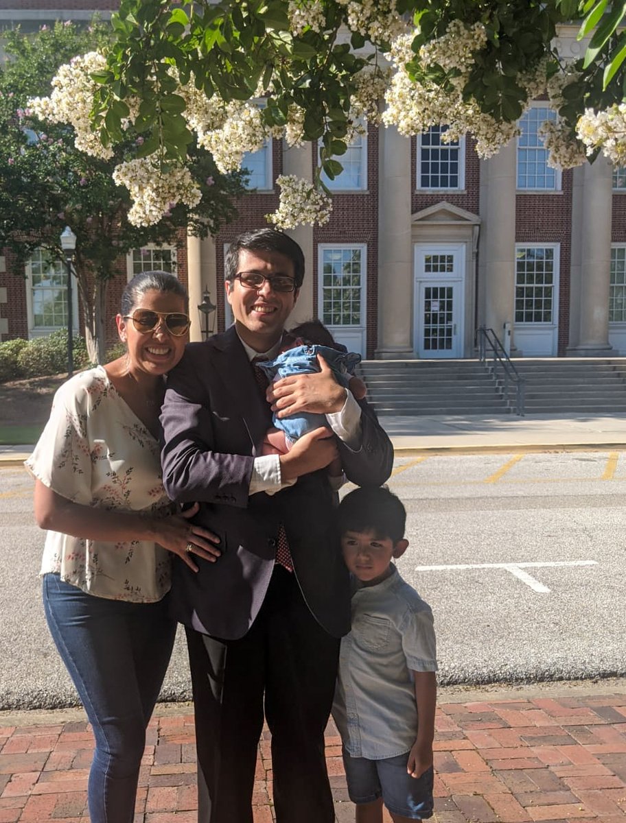 moncadaja's tweet photo. Just 2 weeks ago and after 4 years of hard work, I had the opportunity to successfully defend my #PhD dissertation at @AuburnEngineers. I thank my advisor, faculties, collaborators, lab mates, and undergrads, I had the opportunity to interact with! https://t.co/SrhZzUsmBy