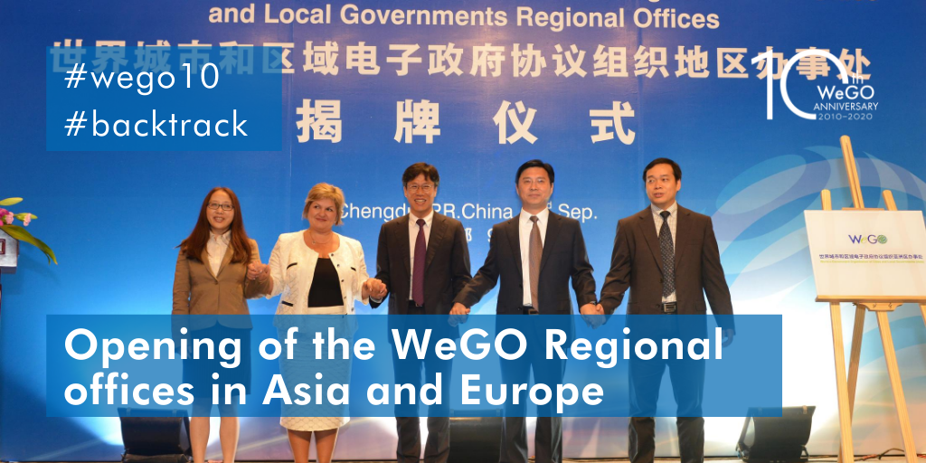 WeGovOrg's tweet photo. #wego10 | #backtrack
In 2013, WeGO announced the inauguration of #Asia and #Europe Regional Offices in @Chengdu_China and #Ulyanovsk Region, #Russia.
Opened in 2014, they are affiliates of the #WeGO Secretariat and help to advance its mission in their regions.
#smartcity https://t.co/B97X0yMQ2m