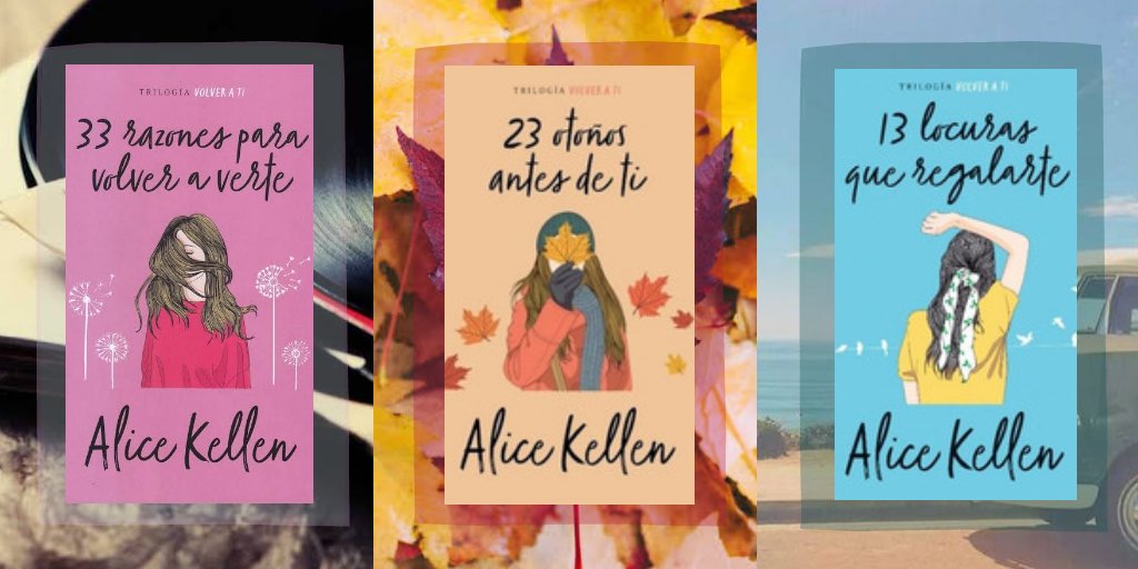 Gabyar0212's tweet photo. Trilogia para mas hermosa en la vida 😍💖 (Releyendo)

@AliceKellen_ 👑❤️
#Trilogíavolverati
#33RazonesparaVolveraVerte
#23OtoñosantesdeTi
#13LocurasqueRegalarte https://t.co/zoL46zDfdX