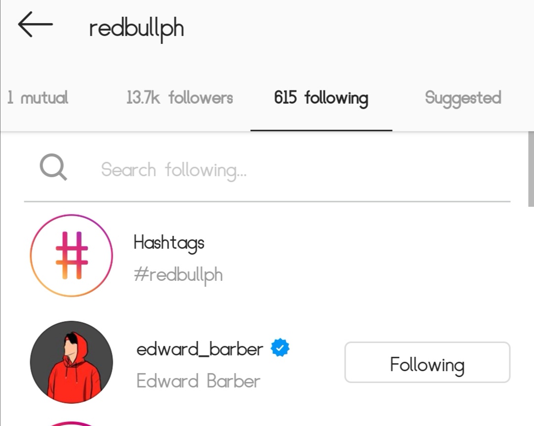 lovEDbyHIM21's tweet photo. Just wondering, Dodong and Redbullph followed each other on instagram... sign of new blessing kaya to for him 😉🙏

#MayWard #MaymayEntrata #EdwardBarber @maymayentrata07 @Barber_Edward_ https://t.co/GvDkoKENmn