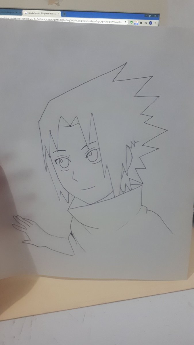 Itzelmolu's tweet photo. Bebesito 

#SasukeUchiha #Sketching https://t.co/whvq6tNpYa