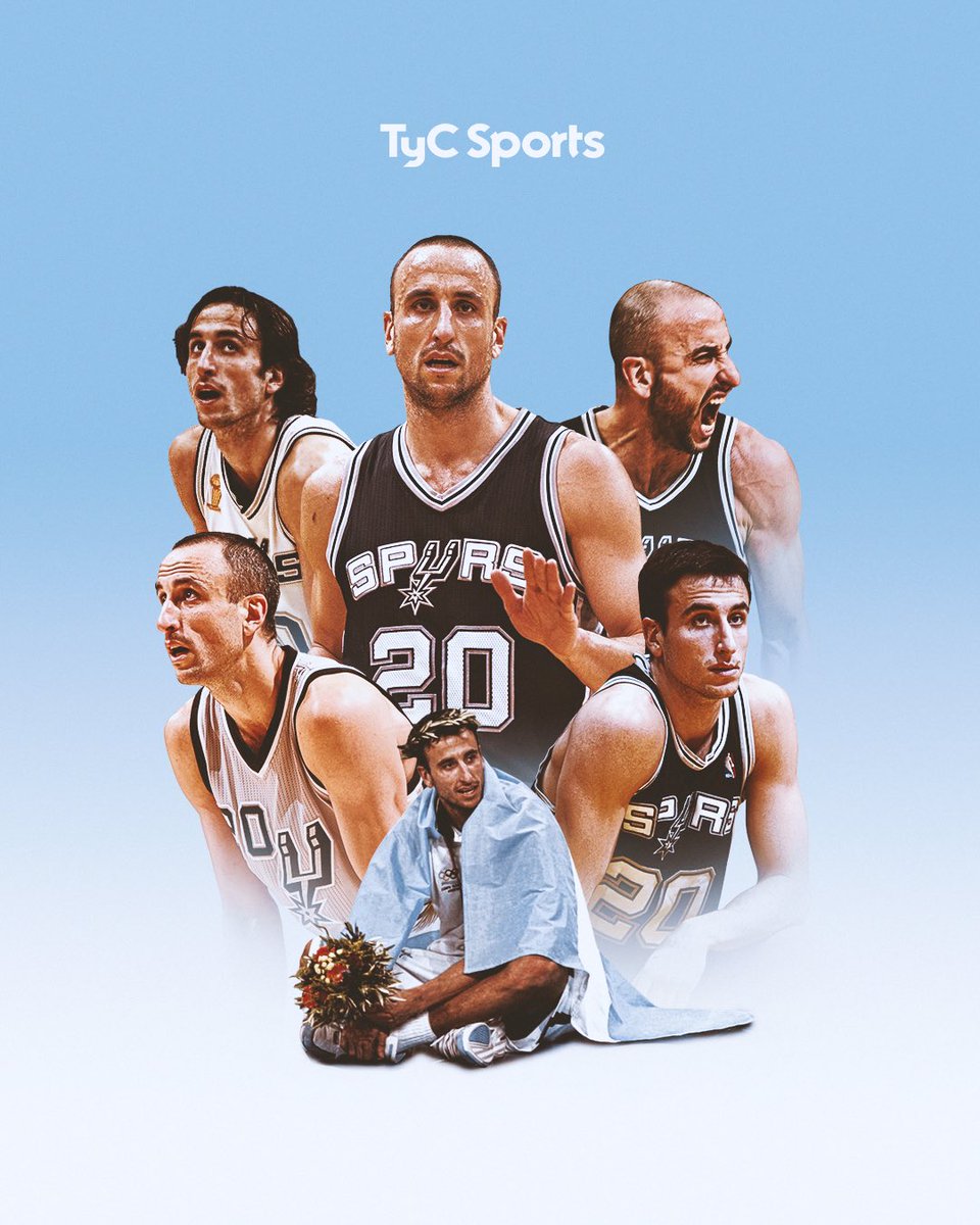 ¡Felices 43, <a href="/manuginobili/">Manu Ginobili</a>! GRACIAS POR SER ARGENTINO 🎂🇦🇷🏀