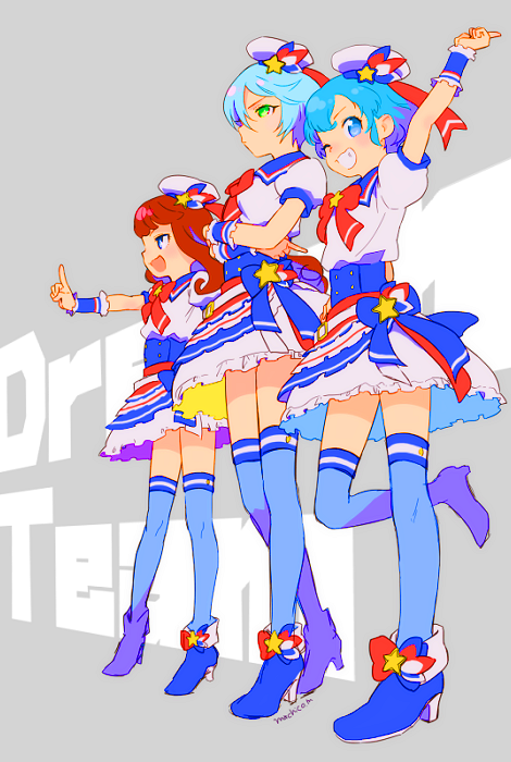 「#絵を彩度100にすると超派手 」|街子まきのイラスト