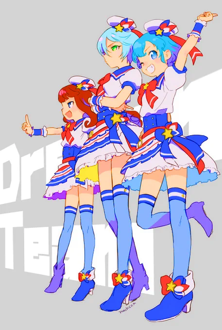 #絵を彩度100にすると超派手 