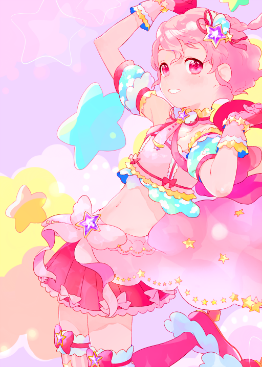 「#絵を彩度100にすると超派手 」|街子まきのイラスト