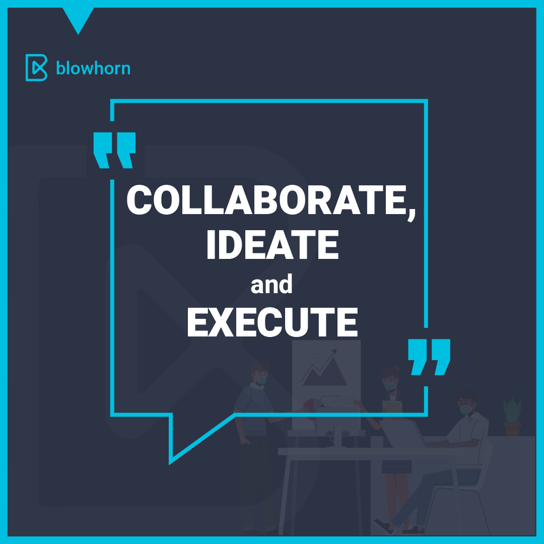 Blowhornlog's tweet image. Collaborate, Ideate and Execute #OurValue #Customerdelight #logistics #Blowhorn