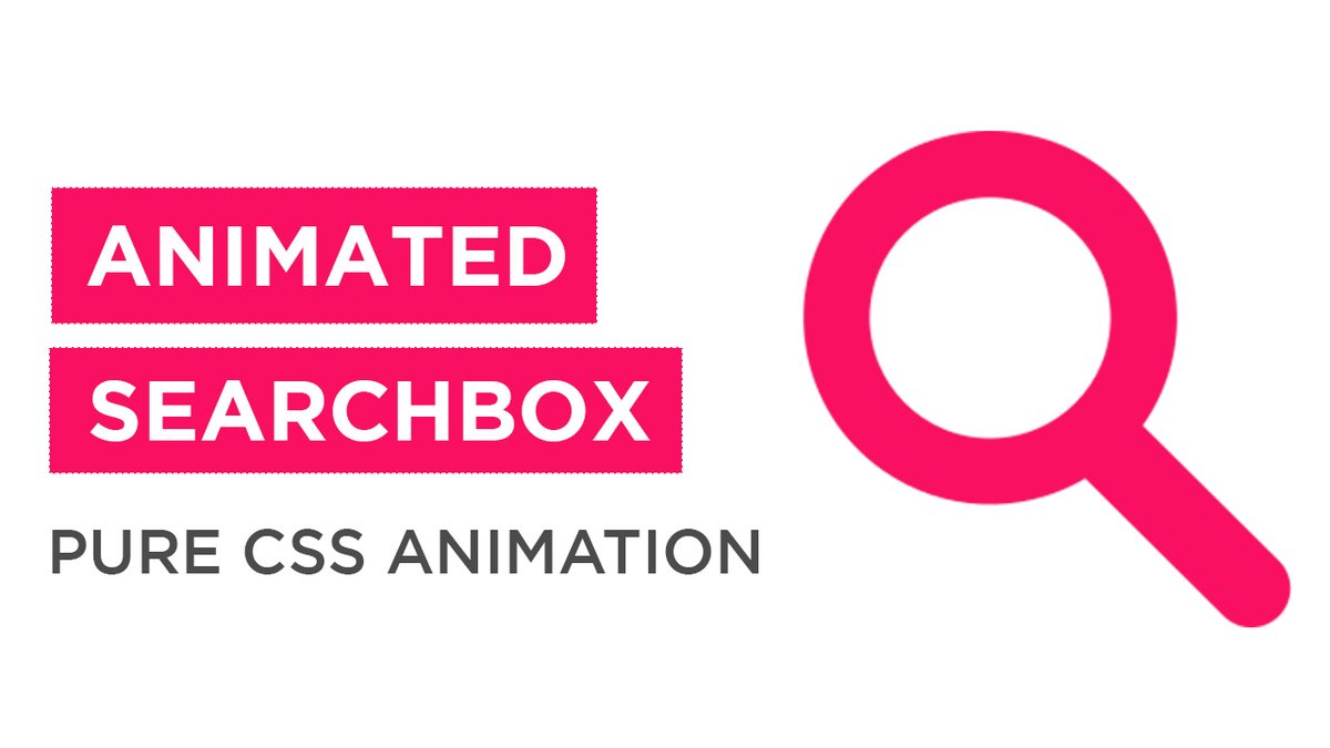 SarkerManash's tweet photo. Animated Search Bar
video : https://t.co/IsgMo7glMa
#webdesign #webdevelopment #webdeveloper #code #LearnToCode #jQuery #html5 #css3 #webdesigner #ux #Tutorial #CodeNewbie #CodingClubhouse #301DaysOfCode https://t.co/VXWUuThnUq