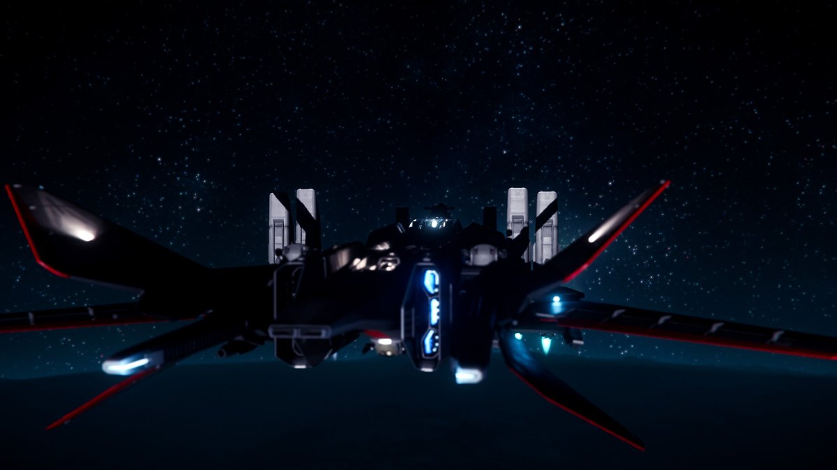 VSkirata's tweet image. Looming in the distance an #Aegis always lurks

This one does not deprive the poor space trucker of cargo, rather it defends it, watching over trading outposts, or hunting down griefers, pirates, and criminals alike. 

@RobertsSpaceInd #StarCitizen #Retaliator #bomber #torps