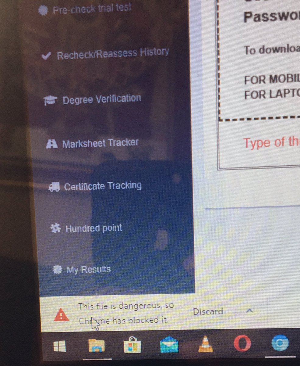 MrugrajsinhT's tweet photo. Google chrome has blocked the file which was made for @GTUoffice online examination. What are we supposed to do now?? @GTUoffice @imBhupendrasinh @navin_sheth. Even after keeping anti-virus off and compromising our system’s security we are not able to even open the file for exam. https://t.co/ofJHy6gQh1