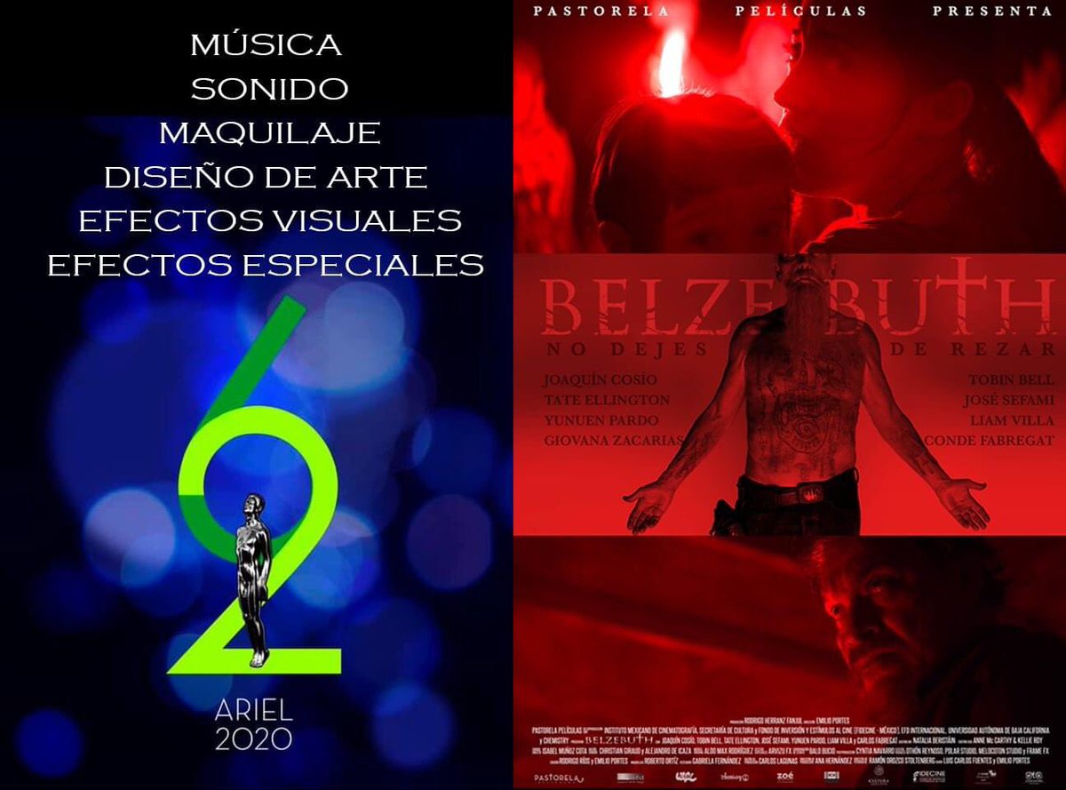 ¡Felicidades a todos los denominados como nominados por los antes nominados a los denominados PremioAriel2020! Entre las obras, se les coló nuestra peli de terror fronterizo y Cristos poseídos. Si no les da pudor o miedo ver terror nacional poco académico, véala en <a href="/PrimeVideo/">Prime Video</a>