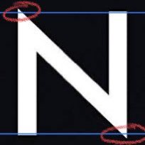 drinkpinkink's tweet image. I love Futura. The apex above the cap line and below the base line are hella sexy.