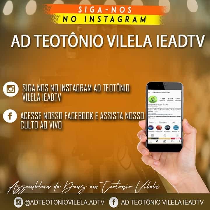 ADTVilela's tweet photo. Siga-nos e fique por dentro de tudo que acontece em nossa igreja sede é congregações. Acesse: https://t.co/lmLHYtu0lc https://t.co/iQyaK9ieBI