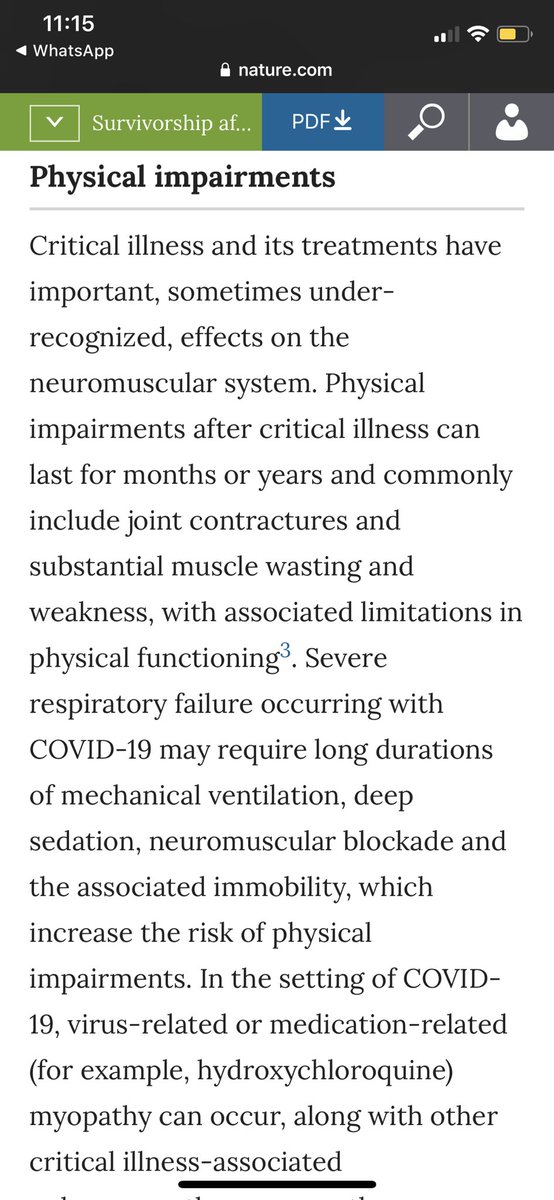nptaus's tweet photo. Yet another instance which shows multidisciplinary treatment approach is the key to success when treating #Covid19 patients. Only such approach will help #CovidSurvivors achieve a meaningful life #QualityOfLife #RehabIsVitalForRecovery Add PT to #S3599 #HR6788 @JohnCornyn https://t.co/TSXRzeKzXJ