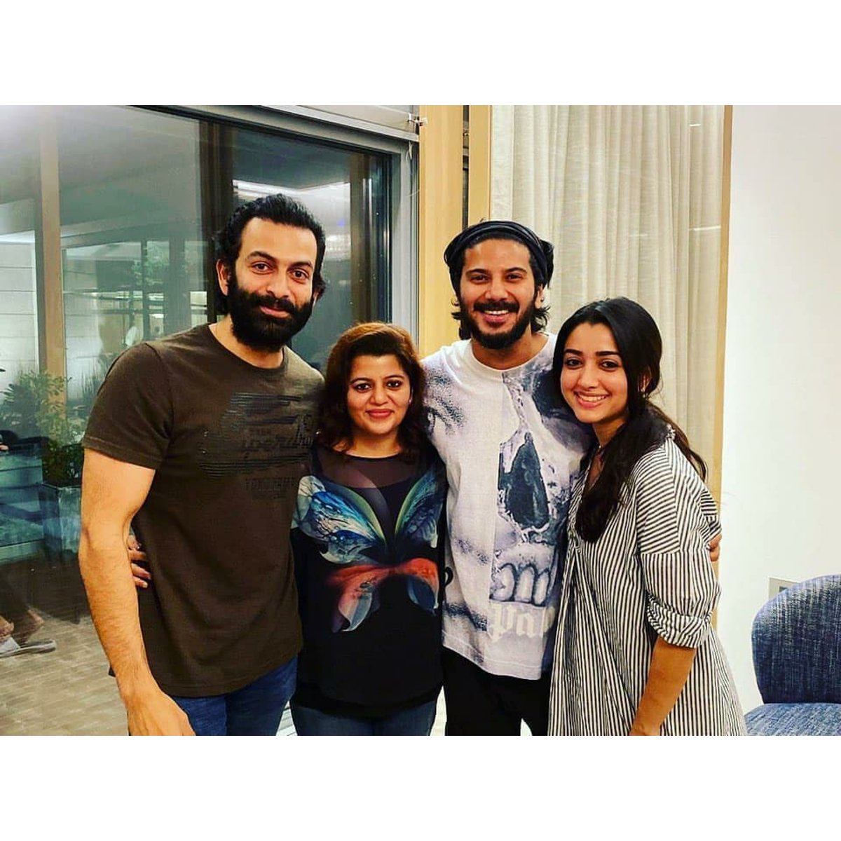 neha_dq's tweet photo. #HappyBirthdayDULQUER 
@dulQuer @amaalnizam @PrithviOfficial https://t.co/iNxdcq2ply