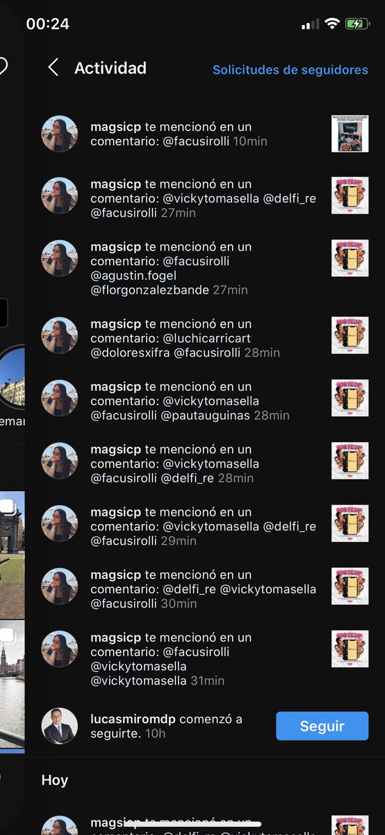 facusirolli's tweet photo. Basta @Magsicp , NO TE VAS A GANAR UN IPHONE deja de spamearme el ig https://t.co/xXmdGUDrpq