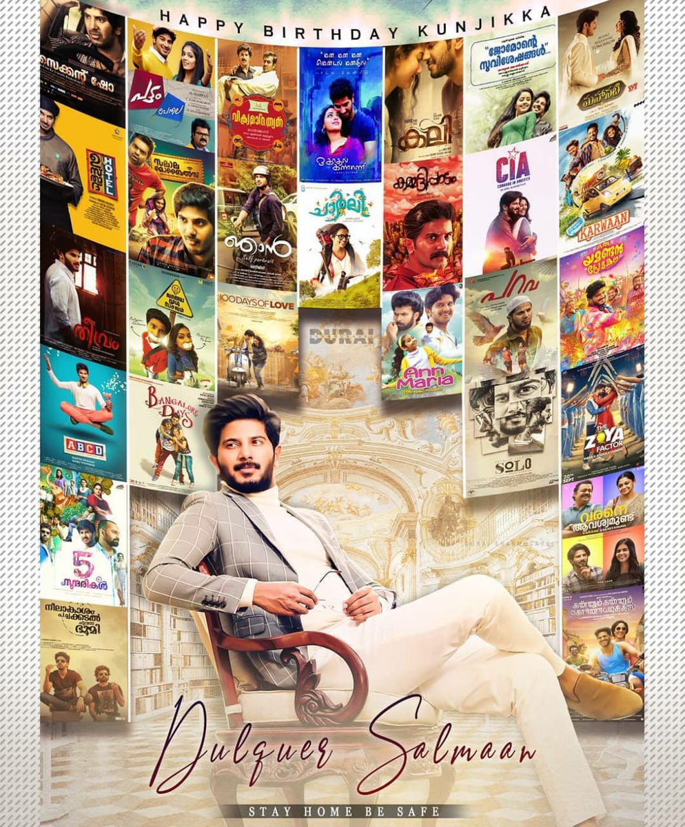 Ajmal2255's tweet image. He is the son of one of the biggest stars in Indian film industry, still didnt use that privilege from the beginning till this moment. 
Now within a small period, he has turned out to be a pan India actor!

Hardwork, pure hardwork. 

#HappyBirthdayDULQUER