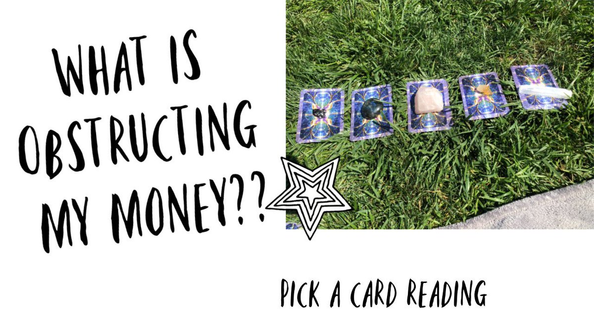 22Azurite's tweet photo. Pick A Card Reading | What Is Obstructing My #Money? | #PickaStone Reading #spirituality #abundance #manifestation 

https://t.co/qTSKJloYyZ https://t.co/Tobt7Xb852