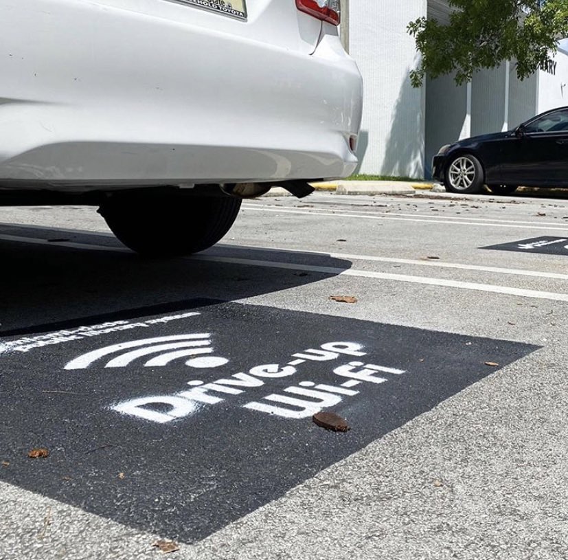 aileenwthenews's tweet photo. Free Drive-Up Wifi is now available at these Miami Dade Public Libraries https://t.co/nwkrRSIu47