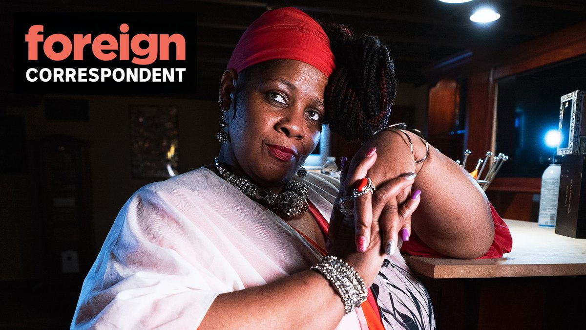 ForeignOfficial's tweet photo. Desha Hargrove lost her husband to COVID-19. She's been laid off and has lost her health insurance, which was linked to her husband's job. She's now rallying others to vote in November. #ForeignCorrespondent https://t.co/tqGOB3T4F3