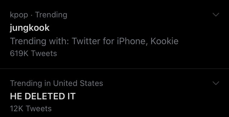 hakjichu's tweet photo. y’all trended “twitter for iPhone” and now “HE DELETED IT” 😭 https://t.co/FV14glp9w3