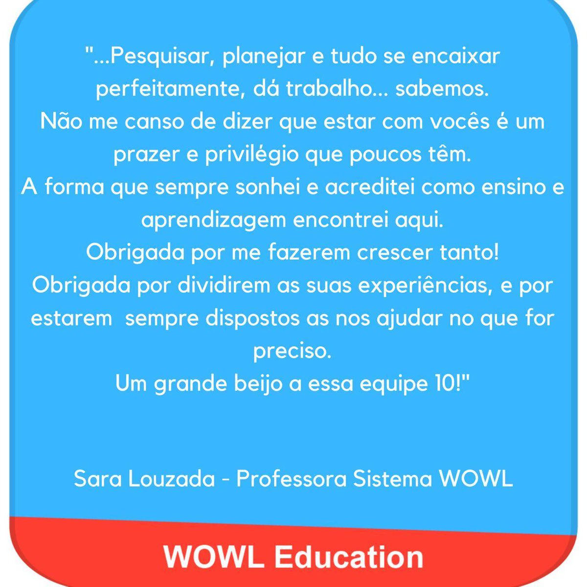 wowleducation's tweet photo. Sobre a nossa programação, pensada do jeitinho que o nossos alunos precisam!
#planejamento #planodeaula #pa #aula #aulasonline #ingles #wowl #professora #teacher #depoimento https://t.co/aguJd5ggOv