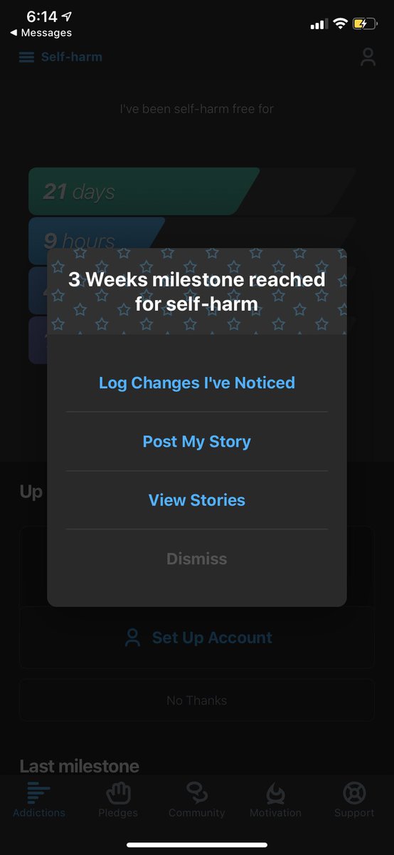 SheLikesGirls1's tweet photo. You are not alone! Everyday is a milestone. You are beautiful and worthy of love. #Recovery #PositiveCopingSkills #YouAreNotAlone #YouCanDoThis #IAmSoberApp https://t.co/yBUtTPX7vp