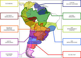 AIMASIntermodal's tweet photo. Pregunta #intermodal nocturna: ¿En cuanto se perjudica cada rincón de #AméricadelSur por no disponer de una integración camión tren barco avión? El mapa #IIRSA fue pensado para extraer productos primarios. El mismo mapa nos sirve para integrar economías y producir valor. Pensemos https://t.co/U14n7KiSBw