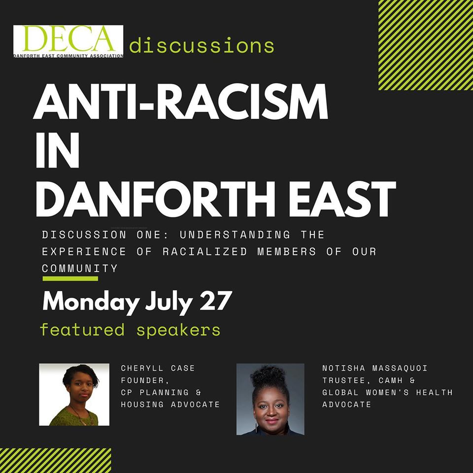 LAXinYYZ's tweet photo. Free discussion on @DECAdiaries on Anti-racism and the lived experiences of Black people in my community. https://t.co/4I7qZbmtZX