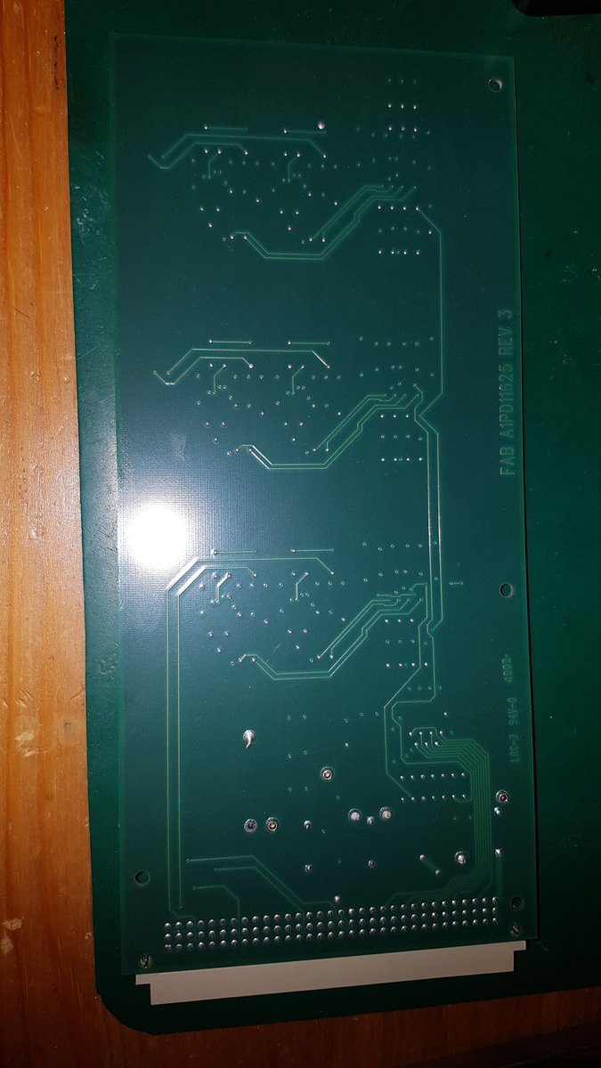 The 6-channel opamp board, and the analog out board.(the analog out board also has some motor detect stuff for the projector, and CP interface.)