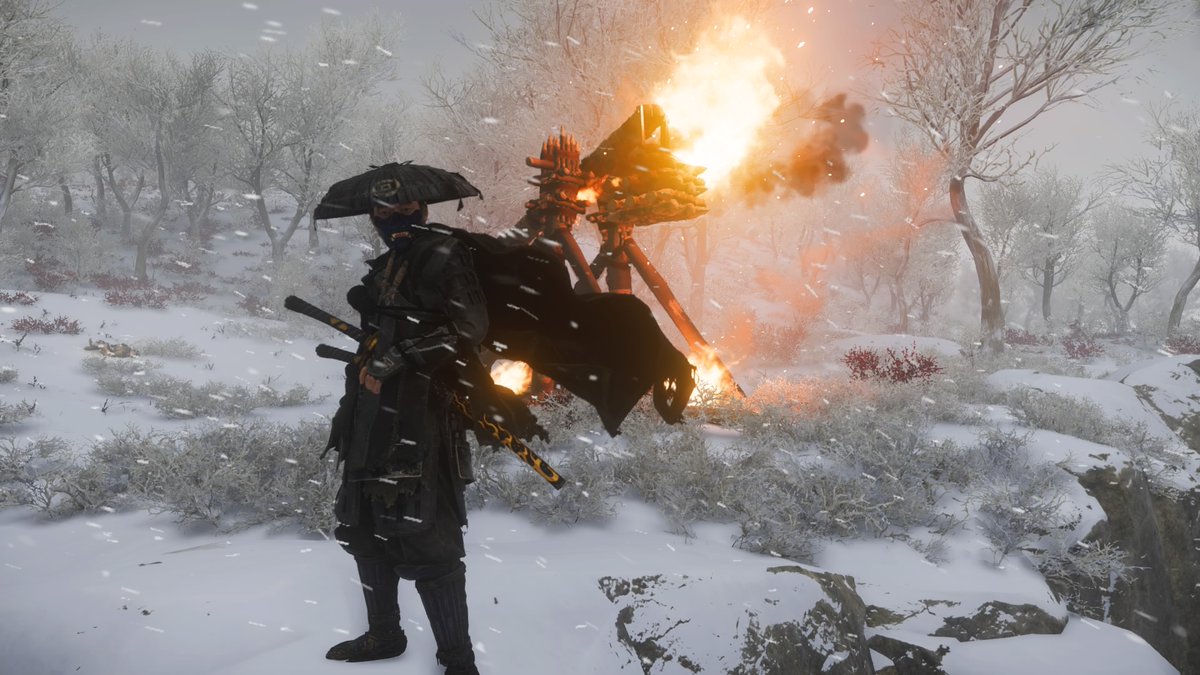 Cultivation9's tweet photo. Boss Shit #GhostOfTsushima #PS4share https://t.co/pFZJXiGtkr