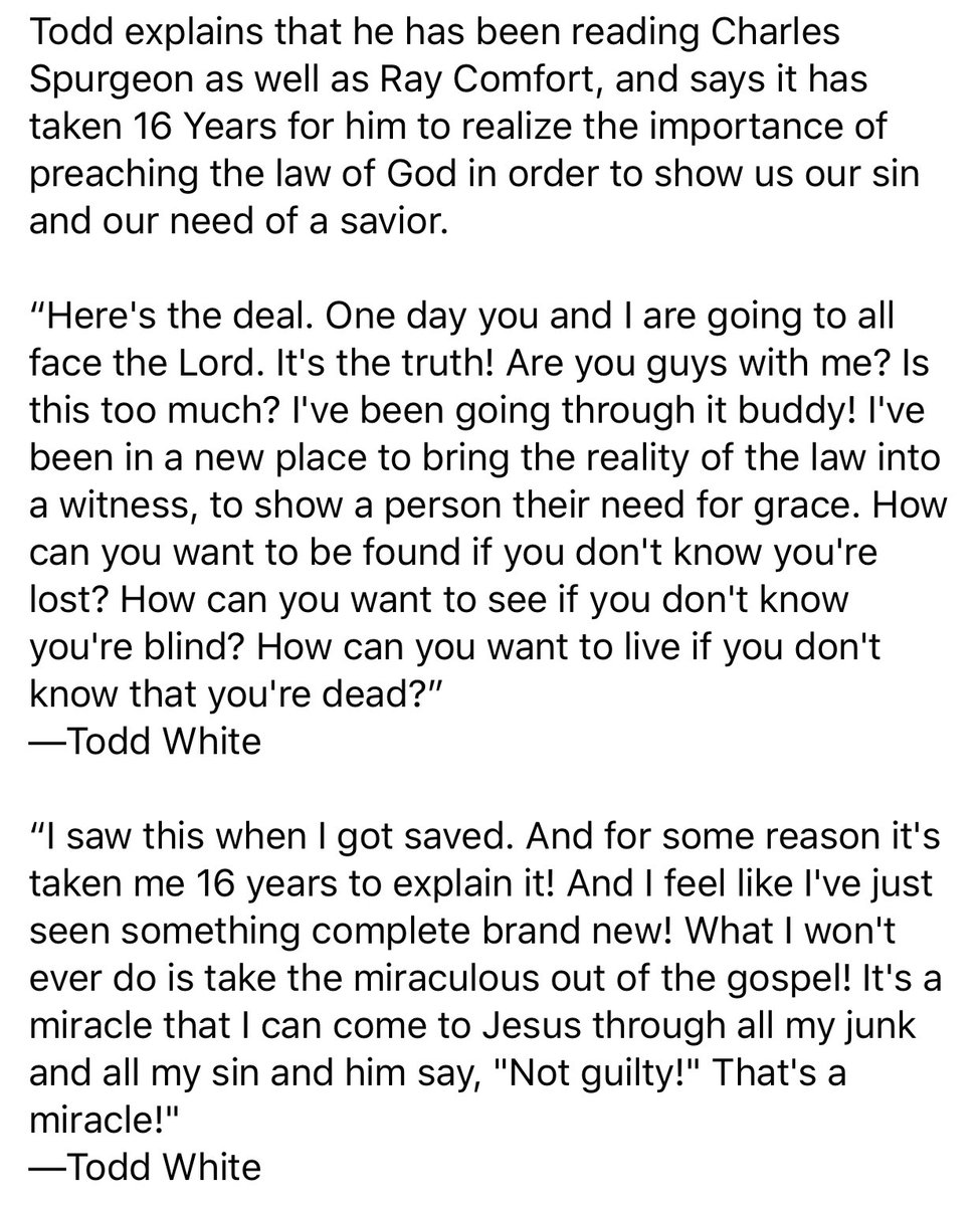 StephenJMZ's tweet photo. I really, really, really praying for Todd White right now. I know I have joke and jested, but man, I pray the Lord saves him and gives him repentance. —ht @BKimber https://t.co/onC0SmGof7