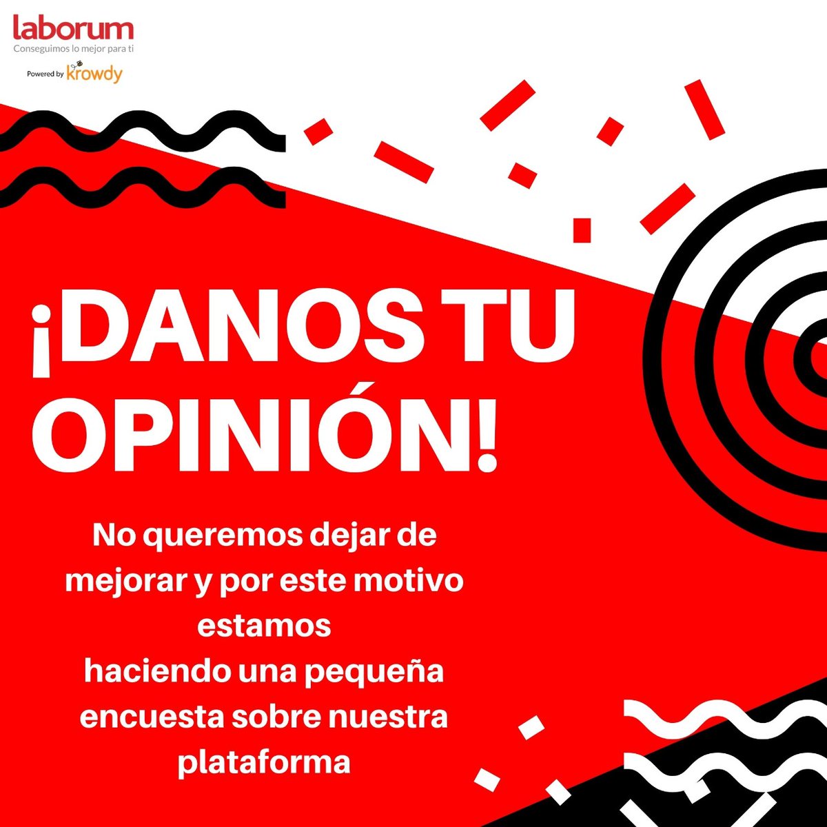 krowdyperu's tweet photo. Si te encuentras buscando o haz buscado empleo en nuestra plataforma, te invitamos a participar de esta pequeña encuesta, esto nos ayudará a mejorar como empresa y brindarte un mejor servicio.

¡Gracias por el feedback!

Iniciar encuesta: https://t.co/E5NXxrmp3B https://t.co/OesFPQcD8n