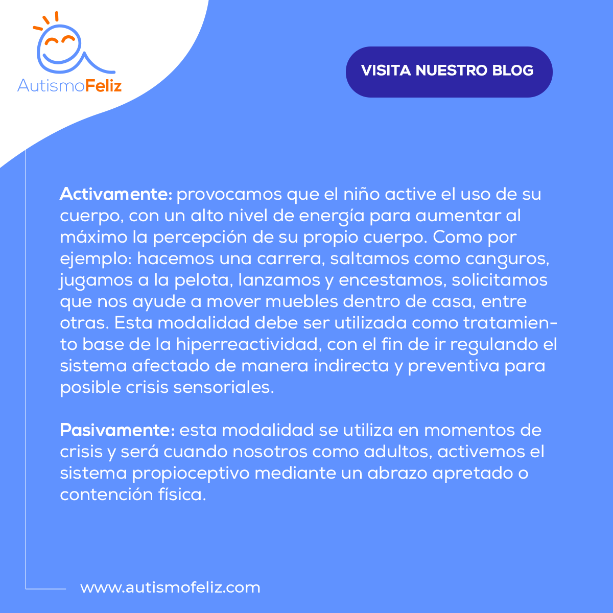 Autismo_Feliz's tweet photo. ¿Cómo podemos trabajar la hiperreactividad en casa? Aprendamos juntos 💙

https://t.co/0llBh5B7GX

#autismo #autismoespaña #autismochile #autismoargentina #autismoperu #autismomexico #autismocolombia #autismoecuador #autismobrasil #autismovenezuela #autismoparaguay https://t.co/pEqYqcEg0L