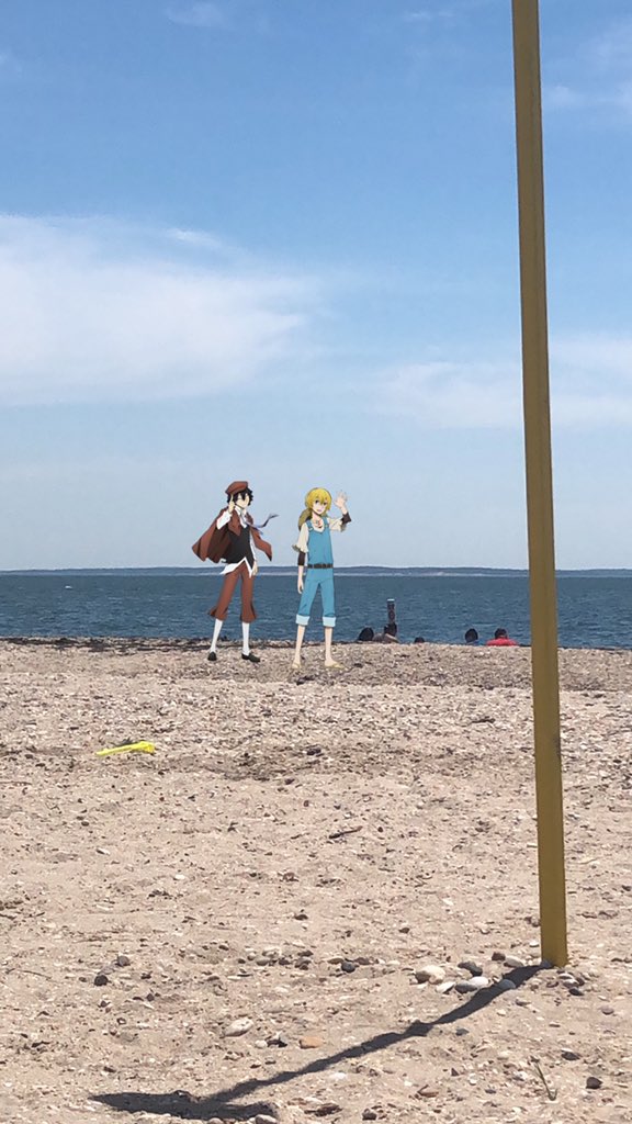 they got on land oh shit